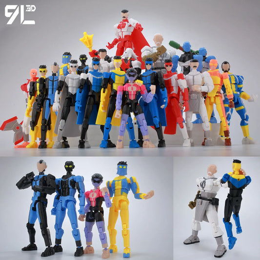 Invincible Action Figure – Superhero Character Collection
