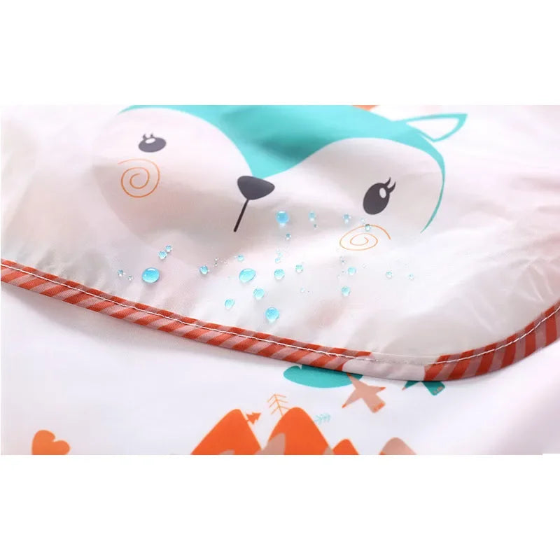 Baby Long Sleeve Waterproof Bib Apron with Pocket – Toddler Art Smock