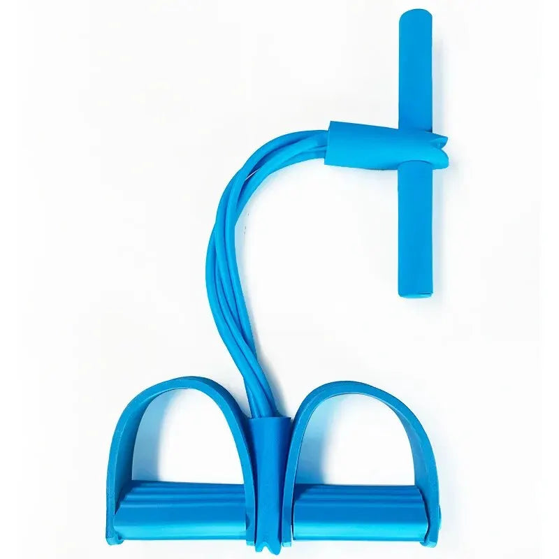 4-Tube Pedal Resistance Band – Home Fitness Puller