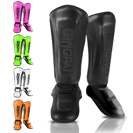 Shin Guard Pads for Muay Thai, Kickboxing & Taekwondo