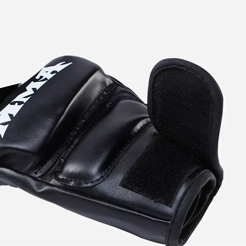 MMA Gloves – Half Finger Boxing Training Gloves for Adults