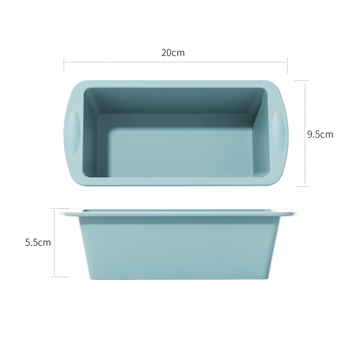 Silicone Loaf Pan Nonstick Rectangle Bread & Cake Baking Mold