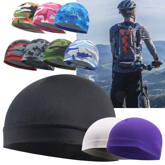 Quick-Dry Cycling Beanie Cap – Anti-UV, Unisex
