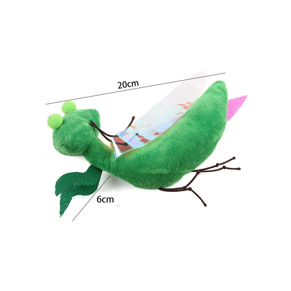 Catnip Plush Cat Chew Toy – Silvervine Molar & Teaser Toy