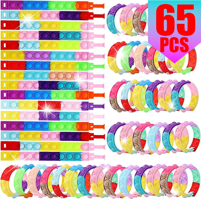 Pop Bubble Fidget Bracelet Bulk Pack – Sensory Stress Relief Toy