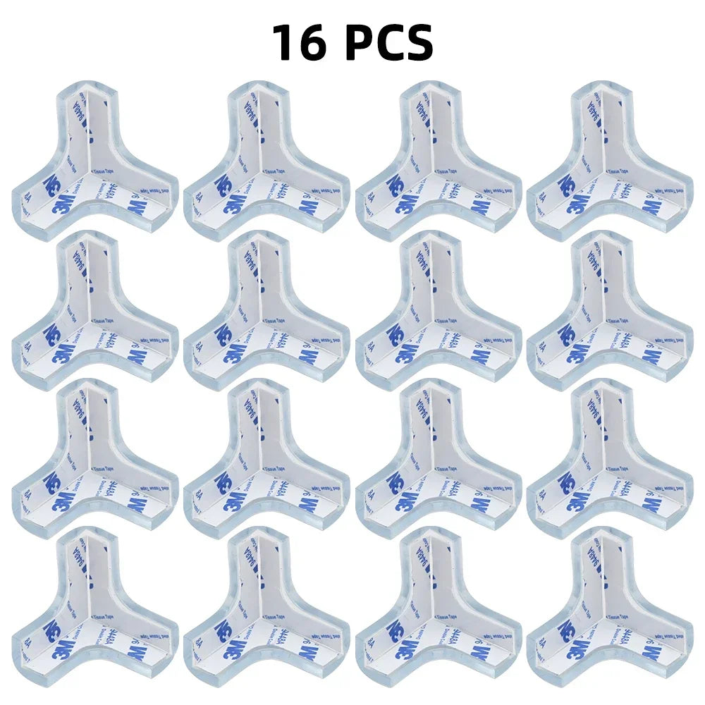 Baby Safety Corner Protectors – Silicone Furniture Edge Guards