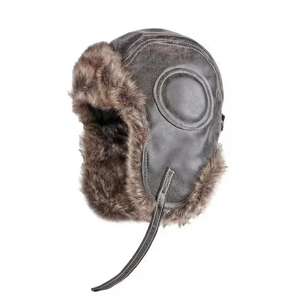 Russian Ushanka Trapper Hat – Warm Winter Earflap Bomber Cap