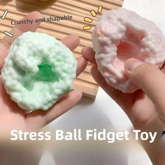 Crunchy Stress Ball – Dual Texture Squishy Sensory Fidget Toy