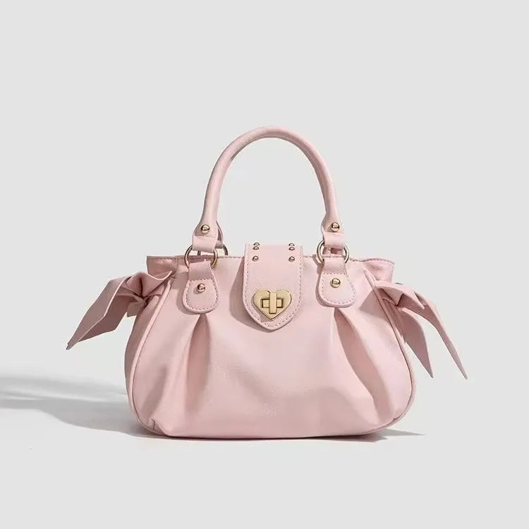 Bow Handbag for Women – Cute Harajuku Style Crossbody Purse
