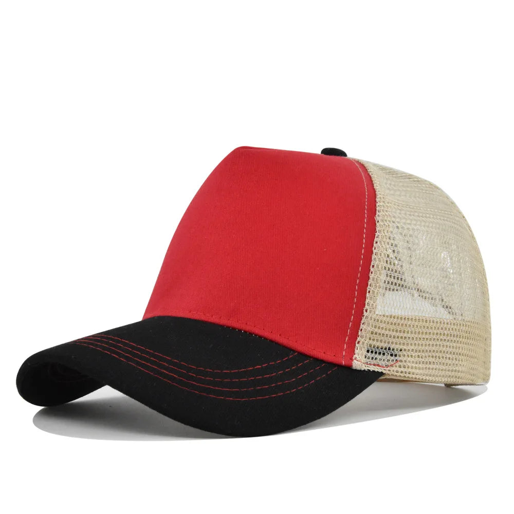 5-Panel Mesh Trucker Cap – Breathable Baseball Hat for Men & Women