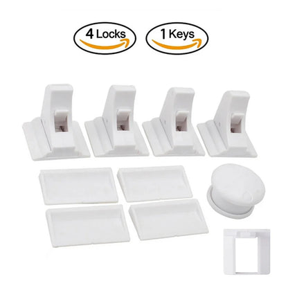 Magnetic Baby Safety Lock – Invisible Cabinet & Drawer Latch