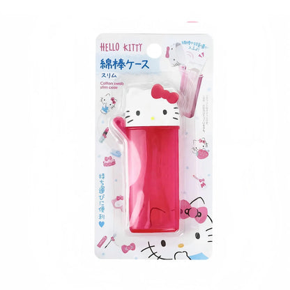 Sanrio Cotton Swab Storage Case – Hello Kitty & My Melody
