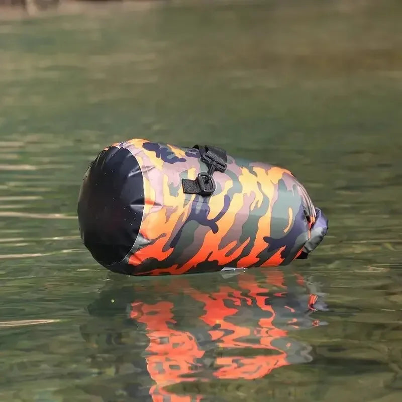 Waterproof Dry Bag 2L – Lightweight Camo Roll-Top Sack for Kayaking & Surfing