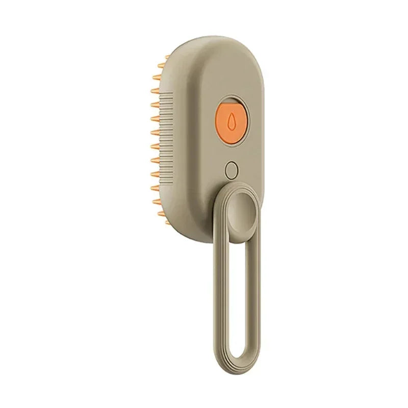 3-in-1 Pet Steam Brush – Spray, Massage & Hair Removal Comb
