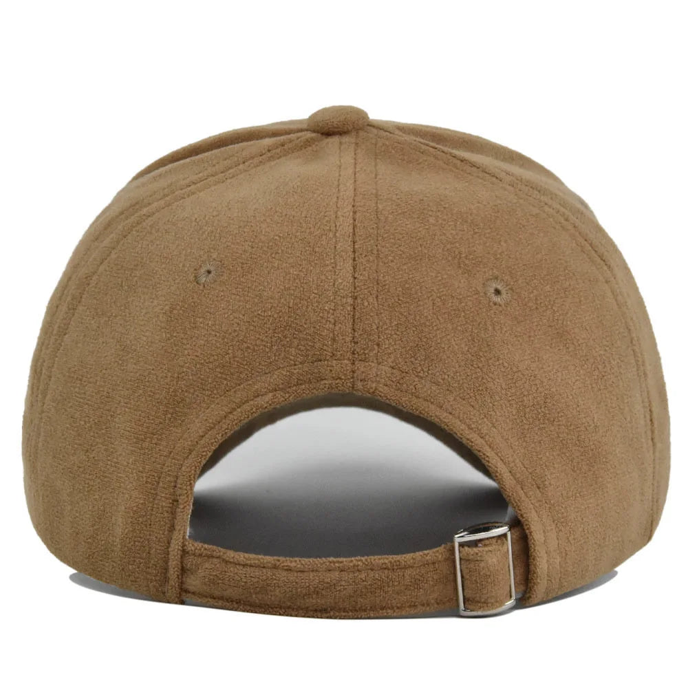 Unisex Adjustable Baseball Cap – Solid Retro Snapback Hat for Men & Women