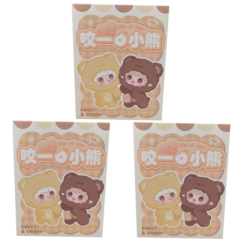 Yooki Take a Bite Bear Blind Box Plush Doll Keychain