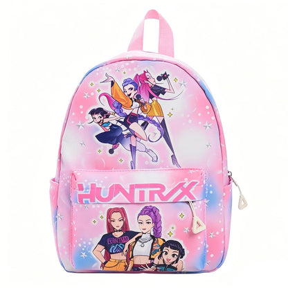 Kids Mini Backpack – Huntryx Animated Girls Pink School Bag