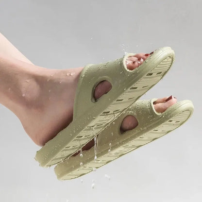 Non-Slip Shower Slippers – Unisex EVA with Drainage Holes