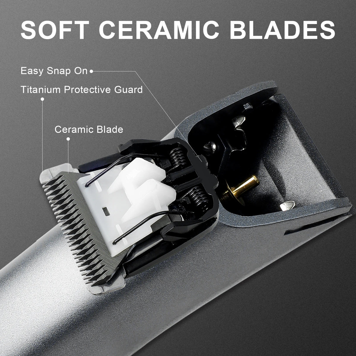 Men's Body Groomer & Groin Hair Trimmer – Waterproof with Ceramic Blade