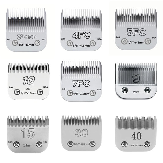 Replacement Clipper Blades Compatible with Andis Pet Grooming Clippers