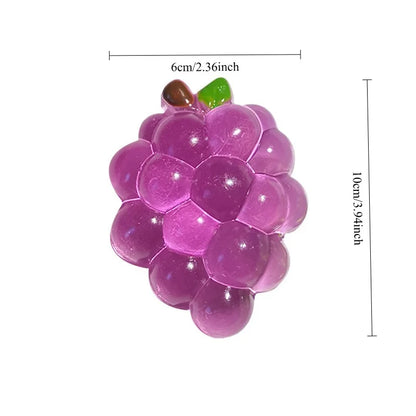 Squishy Grape Stress Ball Fidget Toy – Slow Rising Squeeze