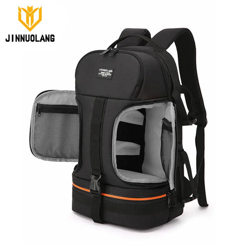 DSLR Camera Backpack – Waterproof Large Capacity with 15.6" Laptop Compartment