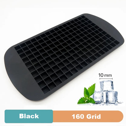 Large Silicone Ice Cube Tray – Multiple Grid Sizes & Colors