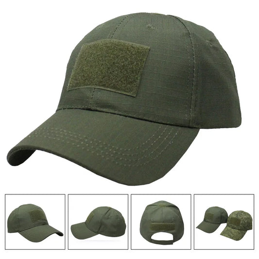 Tactical Camo Baseball Cap – Adjustable Unisex Hat