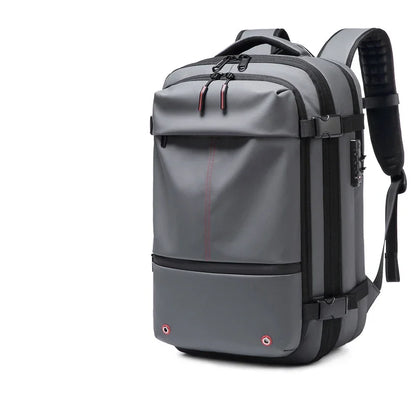 17-Inch Laptop Backpack for Men – Expandable Travel & Business Bag