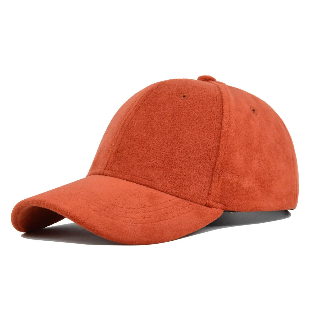 Unisex Adjustable Baseball Cap – Solid Retro Snapback Hat for Men & Women