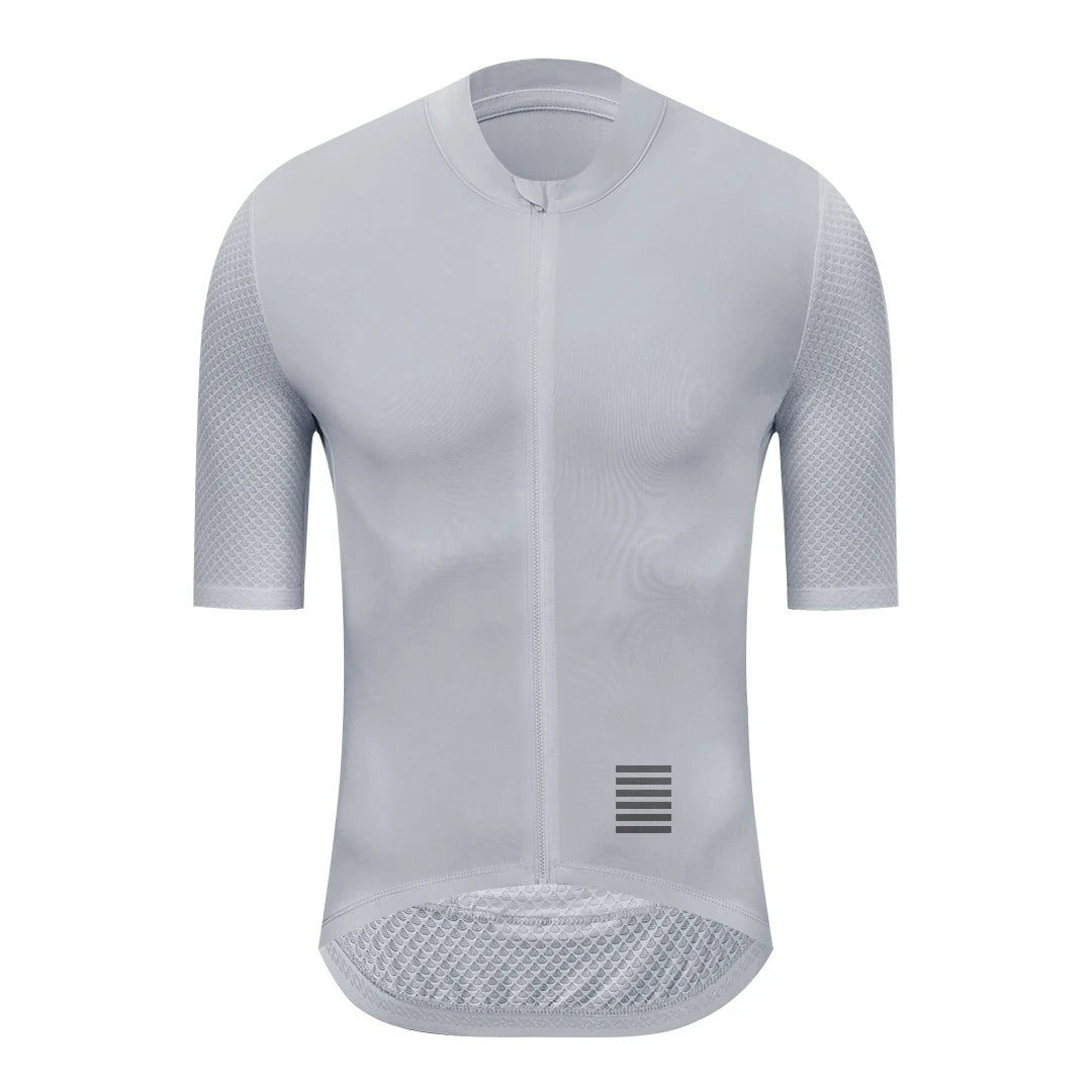Men's Cycling Jersey Short Sleeve – Breathable Pro Road Bike Shirt