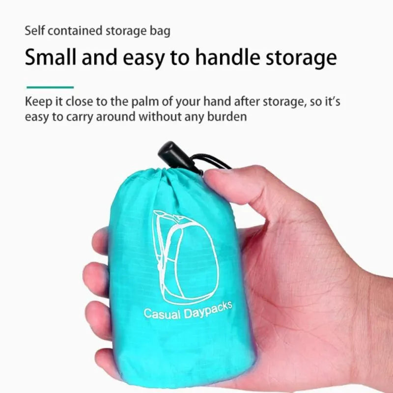 Ultralight Foldable Backpack – Waterproof Travel Daypack for Men & Women