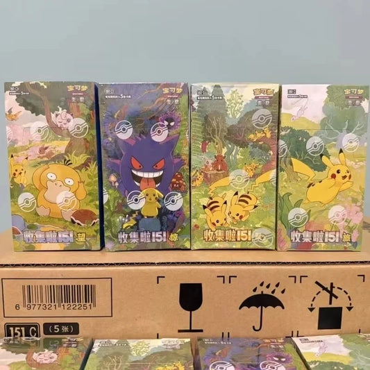 Pokemon TCG Chinese 151 Booster Box – Scarlet & Violet Collectible Cards