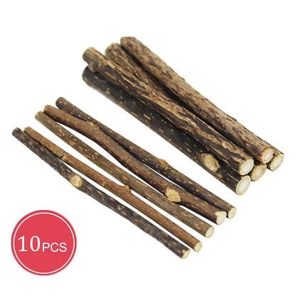 Cat Catnip Molar Sticks – Natural Polygonum Wood Chew Toy