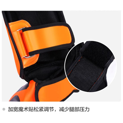 Shin Guard Pads for Muay Thai, Kickboxing & Taekwondo