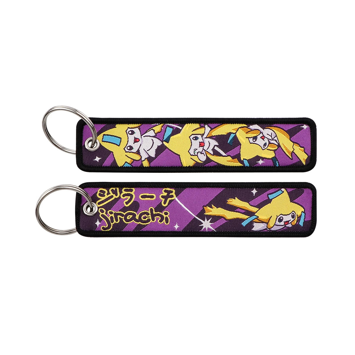 Anime Elf Monster Embroidery Keychain – Bag & Backpack Charm