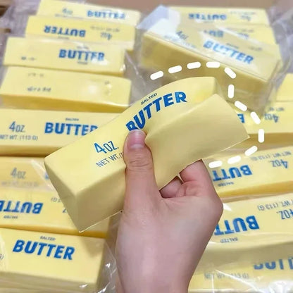 Butter Stick Squishy Fidget Toy – Stress Relief Squeeze