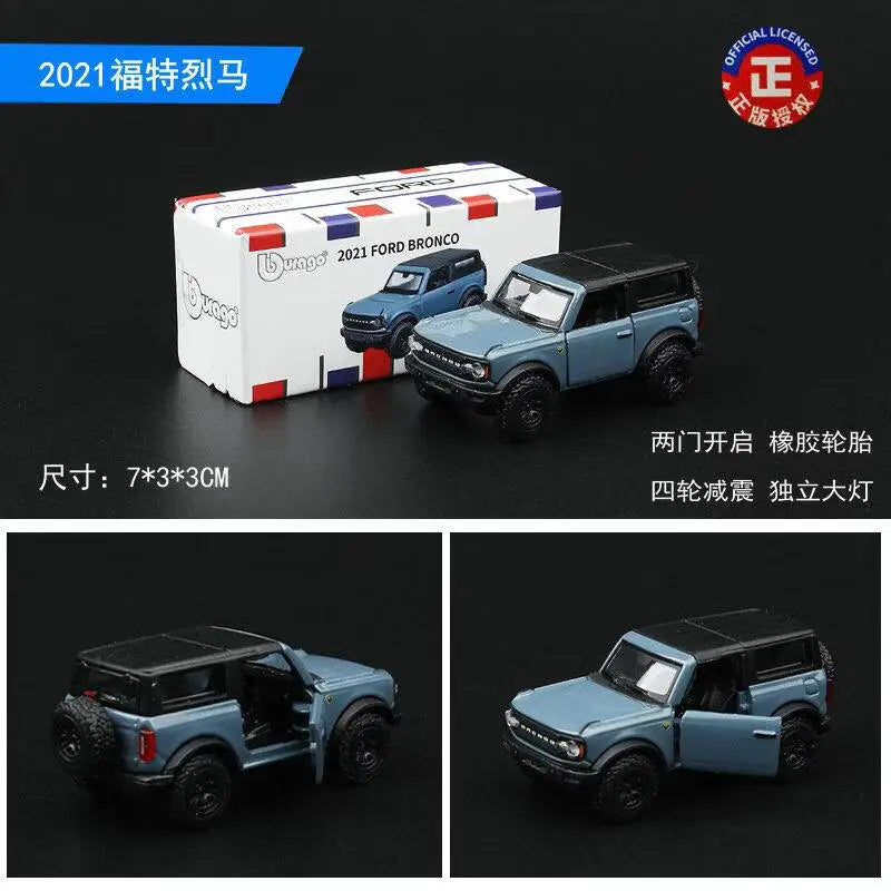 1:64 Diecast Car Model – Bburago Collectible Alloy Vehicle Toy