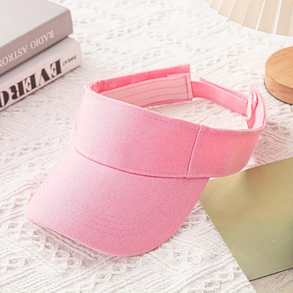Adjustable Sun Visor Cap – Breathable Outdoor Sports Hat