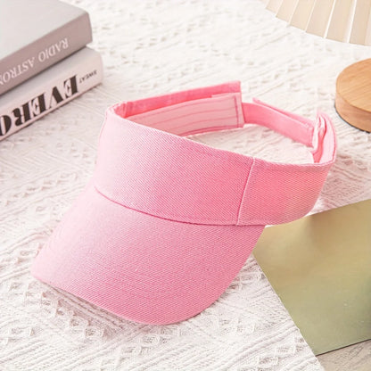 Adjustable Sun Visor Cap – Breathable Outdoor Sports Hat