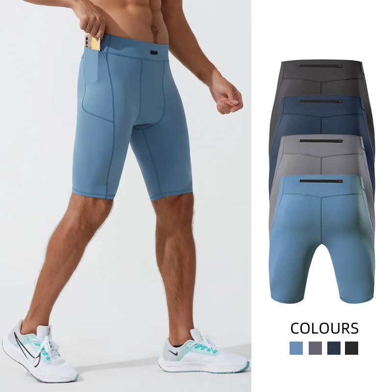 Men's Compression Shorts – Quick Dry Fitness Tights