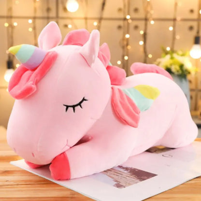 Kawaii Unicorn Plush Stuffed Animal Toy – Soft Huggable Doll 9.8–19.7in