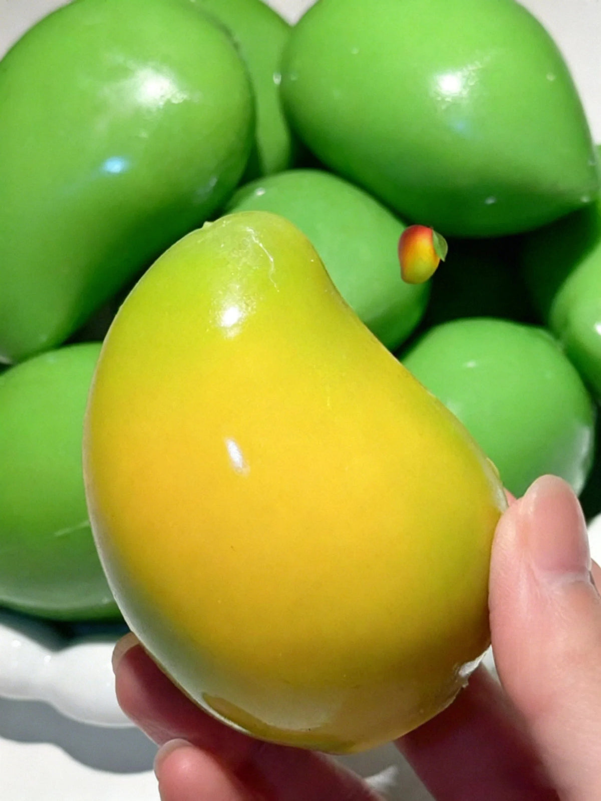 Mango Stress Ball Squishy Fidget Toy – Crunchy ASMR
