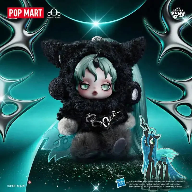 Pop Mart Skullpanda x My Little Pony Plush Doll Pendant Mystery Box
