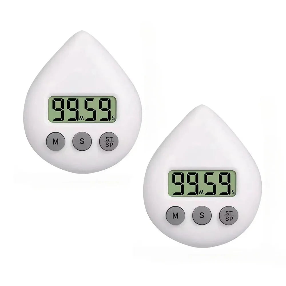 Waterproof Digital Timer Clock – Magnetic Teardrop Countdown