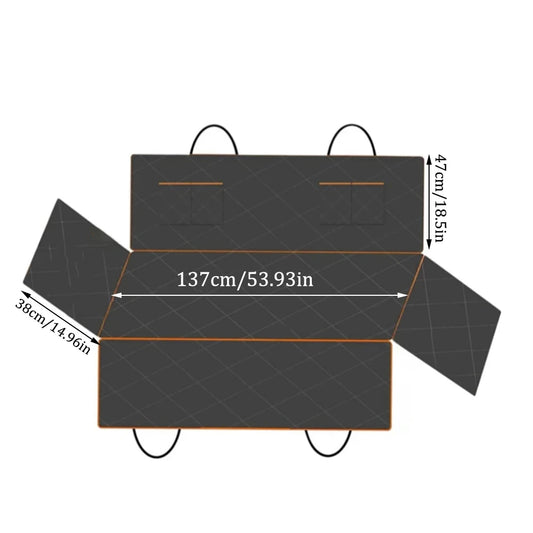 Dog Hammock Car Seat Cover – Waterproof & Scratch-Resistant