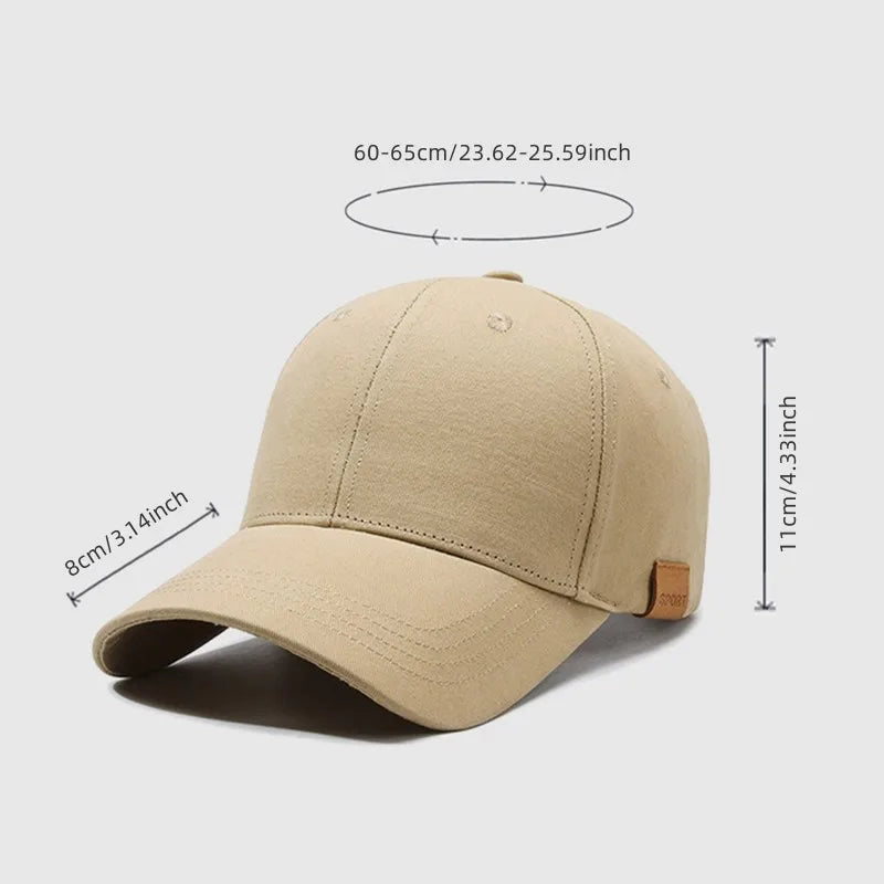 Oversized Baseball Cap – Quick-Dry Sport Hat for Men & Women