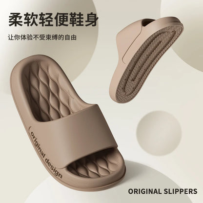 Men's Cloud Slide Sandals – Soft Non-Slip Indoor Outdoor Slippers