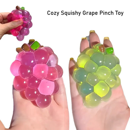 Squishy Grape Stress Ball Fidget Toy – Slow Rising Squeeze