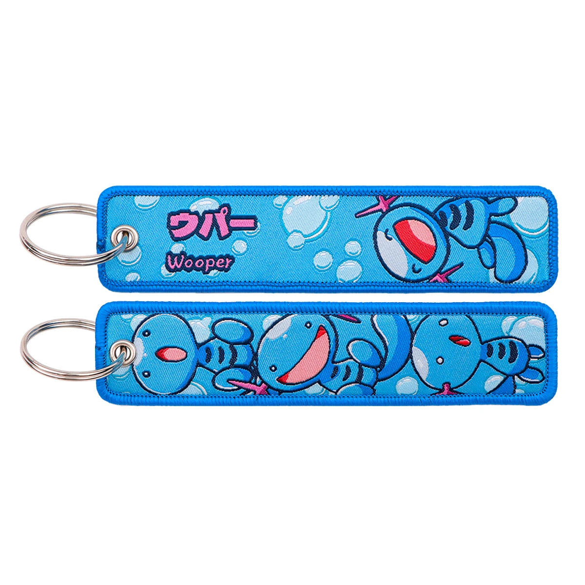 Anime Elf Monster Embroidery Keychain – Bag & Backpack Charm